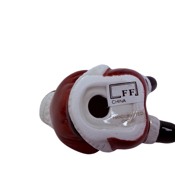 Vintage Fitz and Floyd Tumbling Santa Figurine Set Playful Christmas Decor - Picture 7 of 13